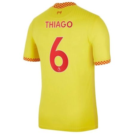 Camisola Liverpool Thiago 6 3ª 2021 2022